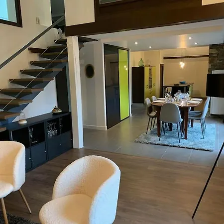 Duplex 3 Chambres Vue Mont-Blanc Domancy Exterior foto
